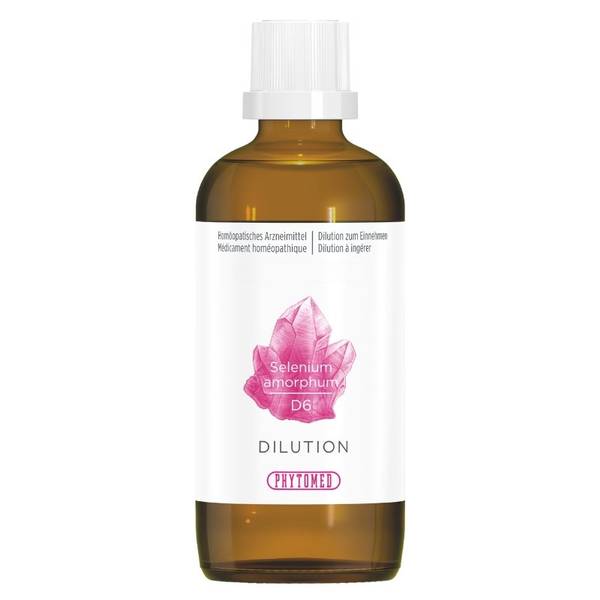 PHYTOMED SCHÜSSLER SELENIUM AMORPH DIL D 6 100 ML