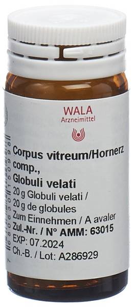 WALA CORPUS VITREUM/HORNERZ COMP GLOB 20 G