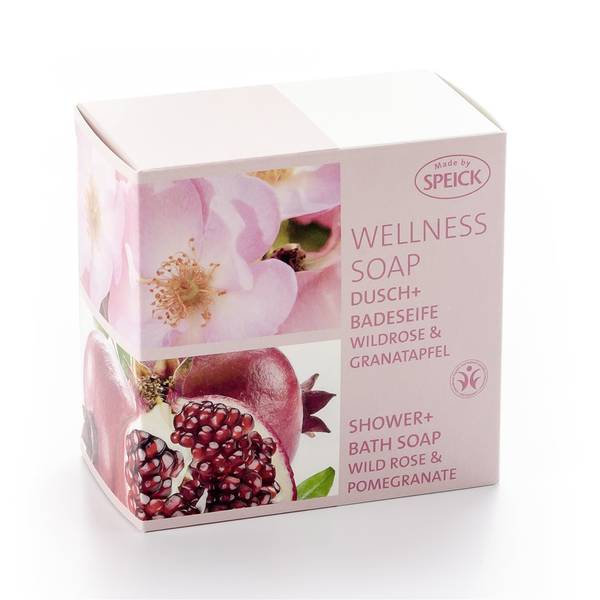 SPEICK WELLNESS SOAP WILDROSE & GRANATAPFEL 200 G
