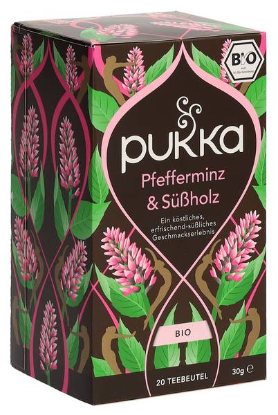 PUKKA PFEFFERMINZ&SÜSSHOLZ TEE BIO BTL 20 STK