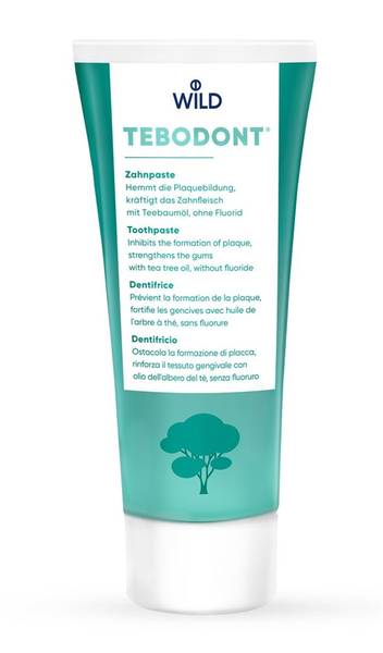 TEBODONT ZAHNPASTE OHNE FLUORID 75 ML