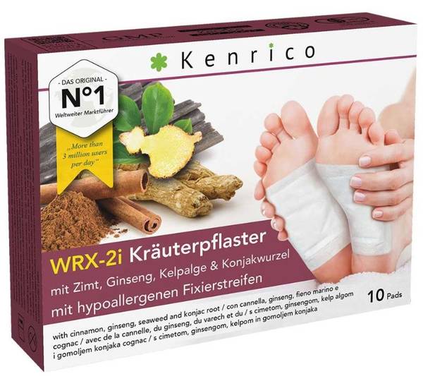 KENRICO KRÄUTERPFLASTER ZIMT GINS KELP KONJ 10 STK