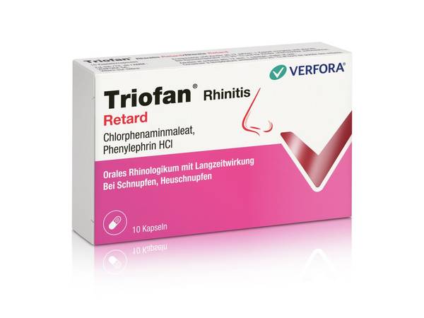 TRIOFAN RHINITIS RETARD KAPS 10 STK