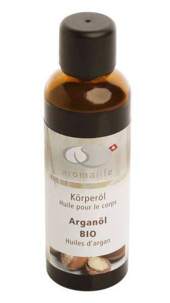 AROMALIFE ARGAN KÖRPERÖL NATURBELASSEN BIO 75 ML