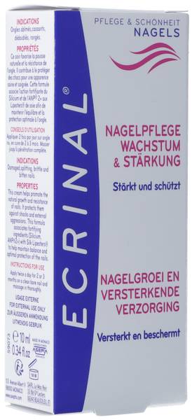 ECRINAL NAGELPFLEGE WACHSTUM&STÄRKUNG CREME 10 ML