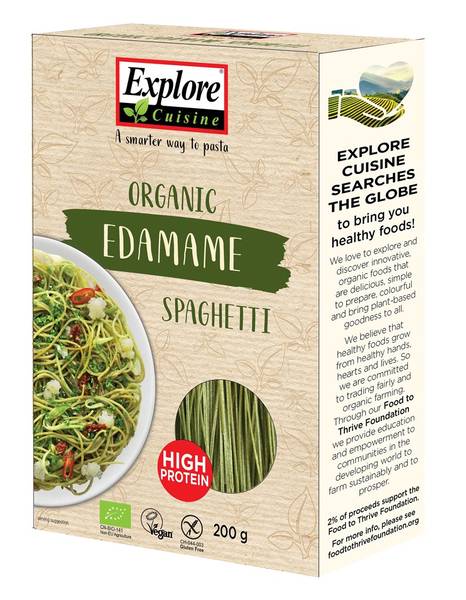 EXPLORE CUISINE SPAGHETTI EDAMAMEBOHNEN BIO 200 G