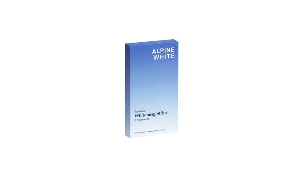 ALPINE WHITE WHITENING STRIPS SENSITIVE F 7 ANWEND