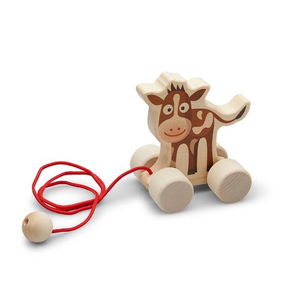 BIMBOSAN TRAUFFER HOLZKUH AUF RÄDERN