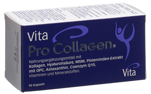 VITA PRO COLLAGEN KAPS GLAS 90 STK