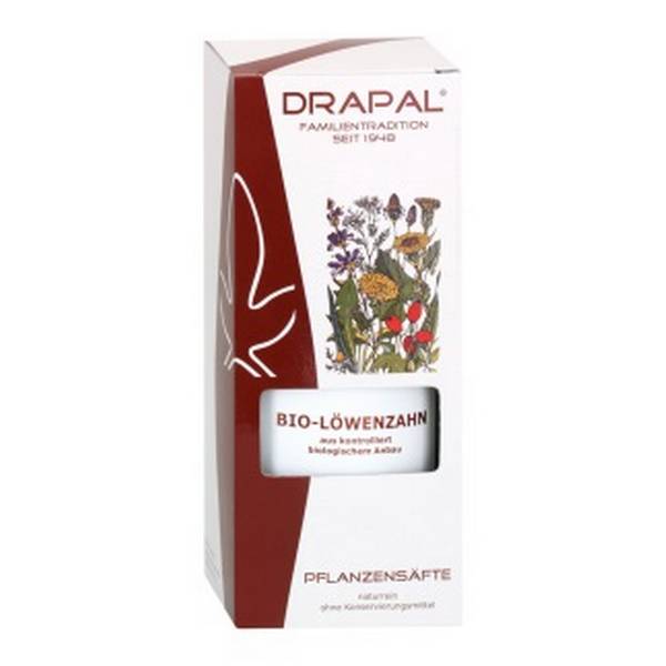 DRAPAL PFLANZENSAFT LÖWENZAHN BIO 200 ML