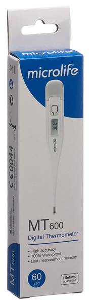 MICROLIFE FIEBERTHERMOMETER MT600 60 SEC
