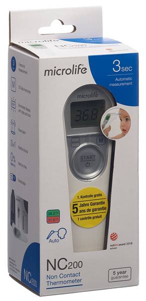 MICROLIFE NON-CONTACT FIEBERTHERMOMETER NC200