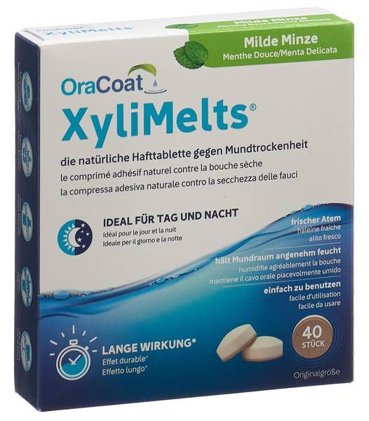 XYLIMELTS HAFTTABL MUNDTROCKENHEIT MINZE 40 STK