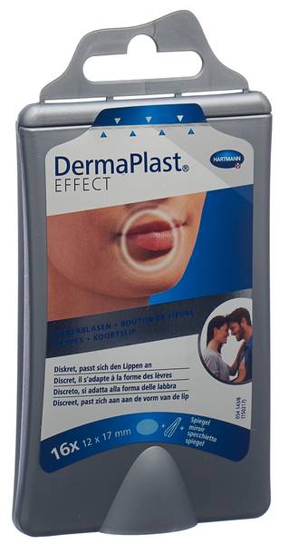 DERMAPLAST EFFECT FIEBERBLASEN 16 STK