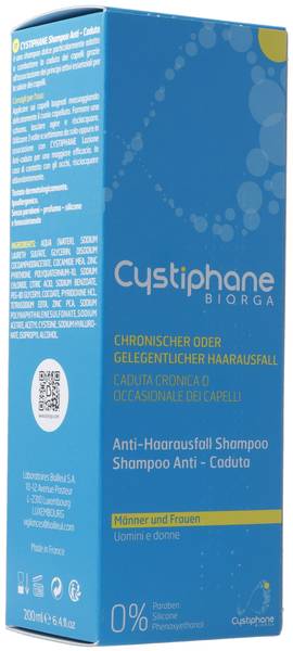 CYSTIPHANE BIORGA ANTI-HAARAUSFALL SHAM (#) 200 ML