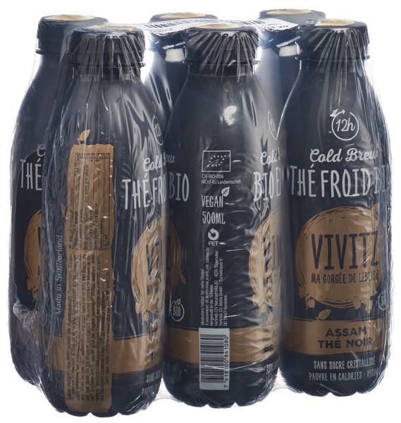 VIVITZ BIO EISTEE COLD BREW BLA TEA 6 X 0.5 LT