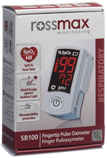 ROSSMAX PULSOXYMETER FINGERTIP SB100