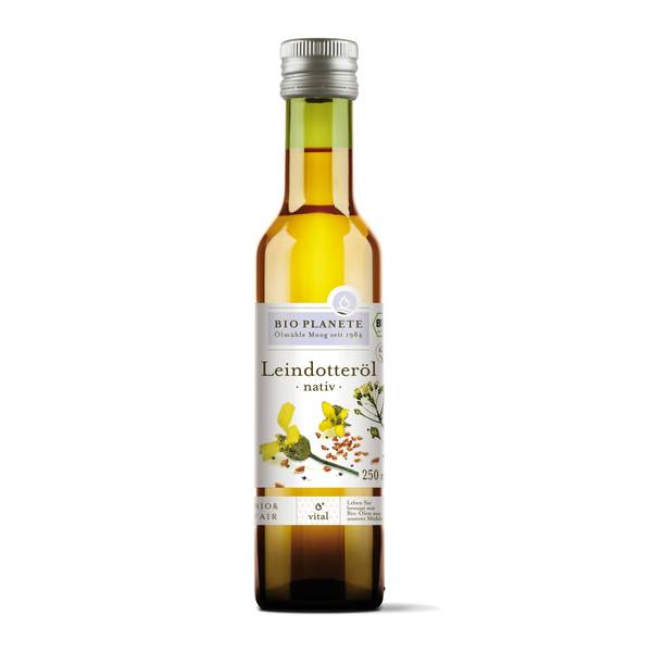 BIO PLANETE LEINDOTTERÖL NATIV (#) FL 250 ML