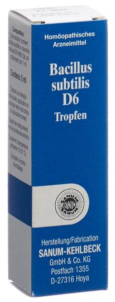 SANUM BACILLUS SUBTILIS TROPFEN D 6 FL 5 ML