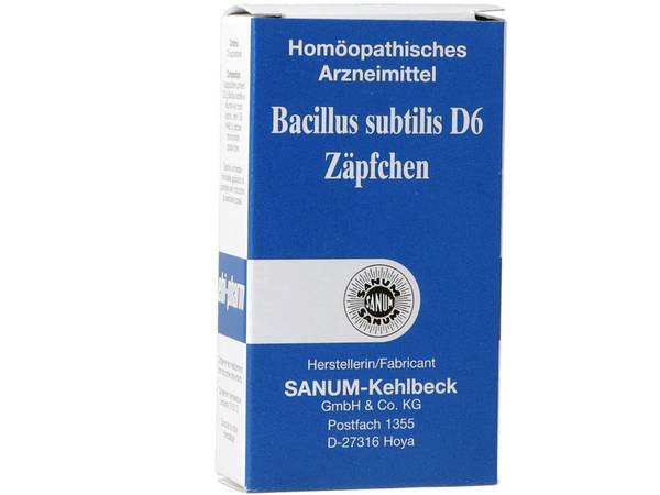 SANUM BACILLUS SUBTILIS SUPP D 6 10 STK