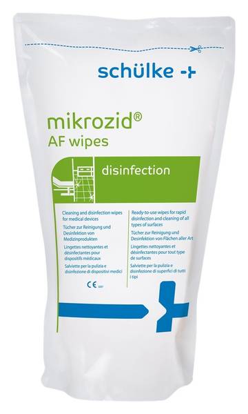 MIKROZID AF WIPES REFILL BTL 150 STK