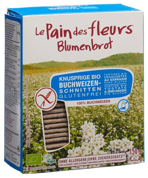 BLUMENBROT KNUSPRIGE SCHNITTEN BUCHWEIZ O Z 150 G