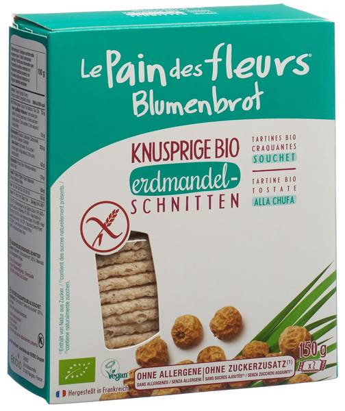 BLUMENBROT KNUSPRIGE SCHNITTEN ERDMANDEL 150 G