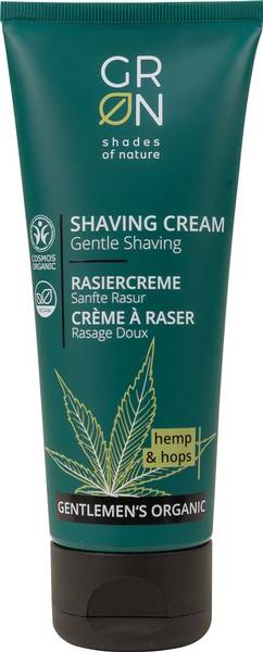 GRN GENTLEMEN RASIERCREME SANFT HANF&HOPFEN 75 ML