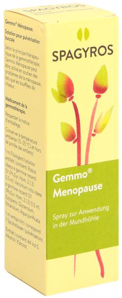 SPAGYROS GEMMO MENOPAUSE MUNDSPRAY FL 30 ML