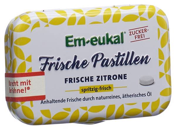 SOLDAN EM-EUKAL FRISCHE PAST ZITRONE ZUCKERF 20 G