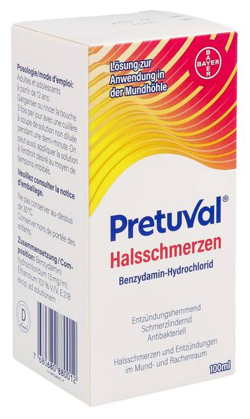 PRETUVAL HALSSCHMERZEN LÖS FL 100 ML