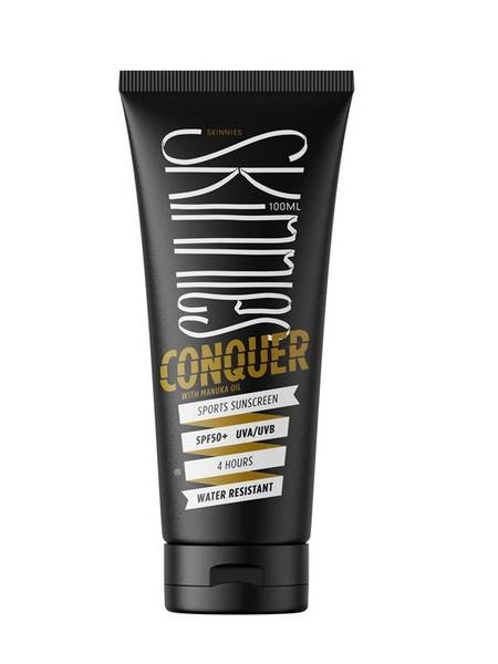 SKINNIES SONNENGEL CONQUER SPF50 TB 100 ML