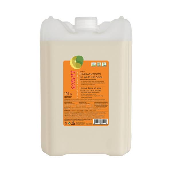 SONETT OLIVENWASCHMITTEL WOLLE/SEIDE (NEU) 10 LT