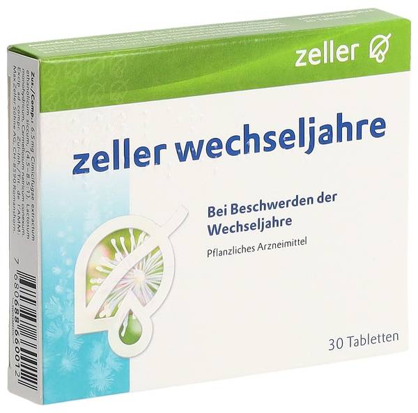 ZELLER WECHSELJAHRE TABL 30 STK