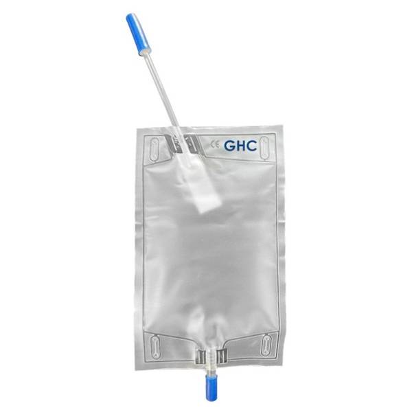 GHC URINB CAREFLOW 0.75L 12CM UNST ABL RV 10 STK
