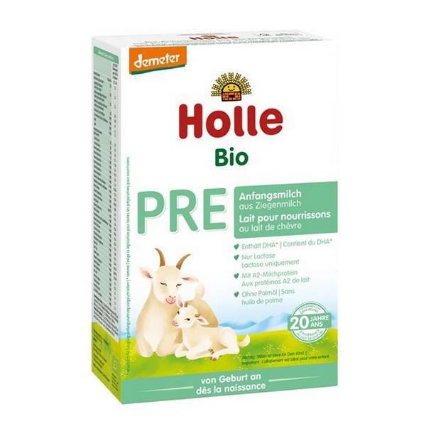 HOLLE BIO-ANFANGSMILCH PRE ZIEGENMILCH 400 G