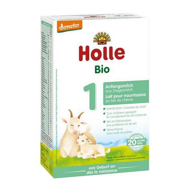 HOLLE BIO-ANFANGSMILCH 1 ZIEGENMILCH 400 G