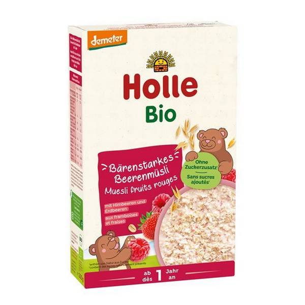 HOLLE BIO-BEERENMÜSLI VOLLKORN 200 G