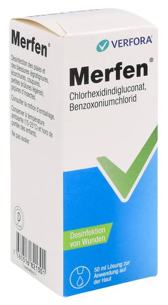 MERFEN WÄSSERIGE LÖSUNG FARBLOS FL 50 ML