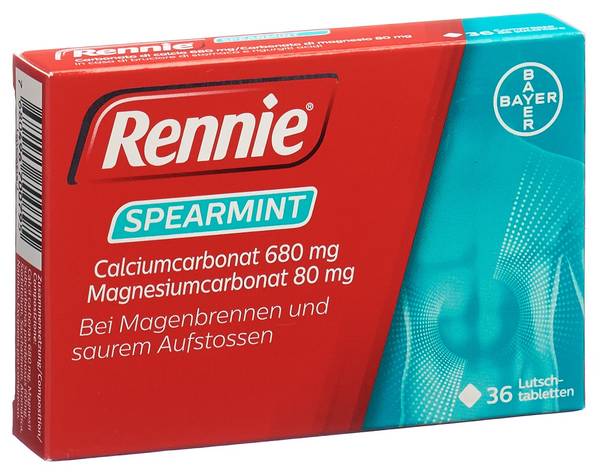 RENNIE SPEARMINT LUTSCHTABL 36 STK