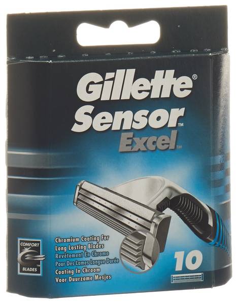 GILLETTE SENSOREXCEL SYSTEMKLINGEN 10 STK