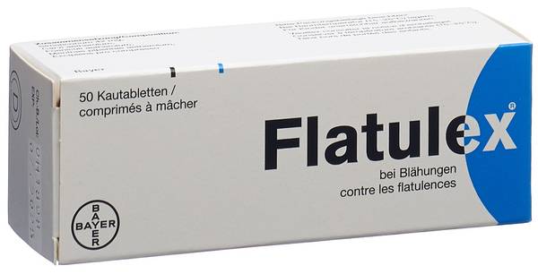FLATULEX KAUTABL 42 MG 50 STK