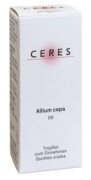 CERES ALLIUM CEPA D 6 DILUTION FL 20 ML