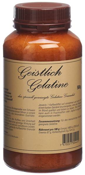 GEISTLICH SPEZIAL GELATINE 500 G