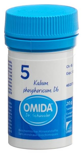 OMIDA SCHÜSSLER NR5 KAL PHOS TABL D 6 DS 20 G