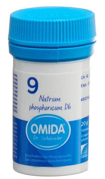 OMIDA SCHÜSSLER NR9 NATR PHOS TABL D 6 DS 20 G