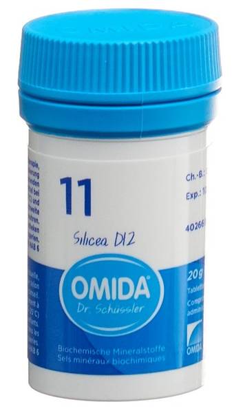 OMIDA SCHÜSSLER NR11 SILICEA TABL D 12 DS 20 G