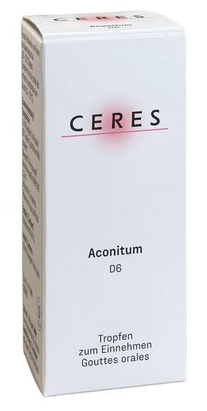 CERES ACONITUM D 6 DILUTION FL 20 ML