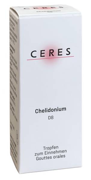 CERES CHELIDONIUM D 8 DILUTION FL 20 ML