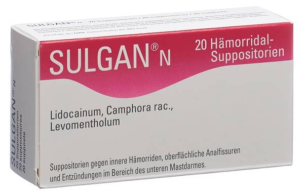 SULGAN-N SUPP 20 STK